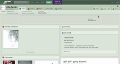 Desktop Screenshot of miss-havok.deviantart.com