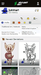 Mobile Screenshot of jukimari.deviantart.com