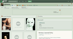 Desktop Screenshot of gothnessss.deviantart.com