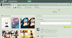 Desktop Screenshot of jessica2204.deviantart.com