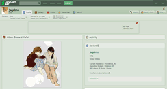 Desktop Screenshot of jagaimo.deviantart.com