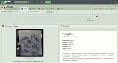 Desktop Screenshot of jinxxit.deviantart.com