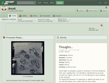 Tablet Screenshot of jinxxit.deviantart.com