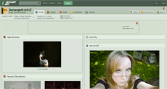 Desktop Screenshot of darkangel016927.deviantart.com