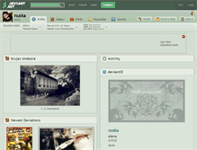 Tablet Screenshot of nuska.deviantart.com