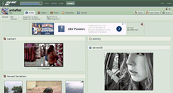 Desktop Screenshot of antiaffair.deviantart.com