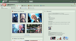 Desktop Screenshot of lightxsnow.deviantart.com