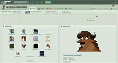 Desktop Screenshot of geekscomeoutatnight.deviantart.com