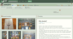 Desktop Screenshot of calcal22843.deviantart.com