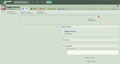 Desktop Screenshot of megacreomon.deviantart.com