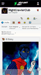 Mobile Screenshot of nightcrawlerclub.deviantart.com