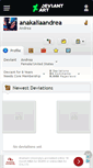 Mobile Screenshot of anakaliaandrea.deviantart.com
