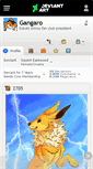 Mobile Screenshot of gangaro.deviantart.com