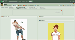 Desktop Screenshot of nykd.deviantart.com