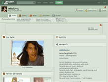 Tablet Screenshot of nekoluvsu.deviantart.com