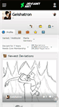 Mobile Screenshot of geishatron.deviantart.com