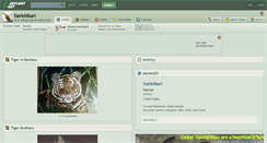 Desktop Screenshot of darkhikari.deviantart.com