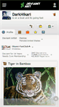 Mobile Screenshot of darkhikari.deviantart.com