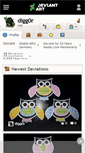Mobile Screenshot of digg0r.deviantart.com