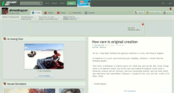 Desktop Screenshot of ahmednayyer.deviantart.com
