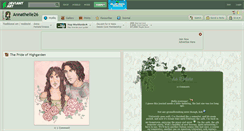 Desktop Screenshot of annathelle26.deviantart.com