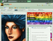 Tablet Screenshot of chamathe.deviantart.com