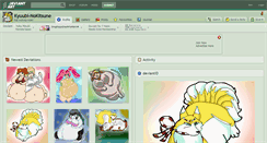 Desktop Screenshot of kyuubi-nokitsune.deviantart.com