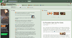 Desktop Screenshot of musclegirlfans.deviantart.com