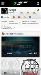 Mobile Screenshot of eclipx.deviantart.com