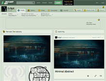 Tablet Screenshot of eclipx.deviantart.com