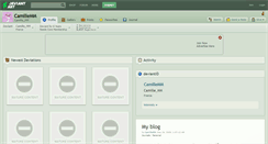 Desktop Screenshot of camillemm.deviantart.com