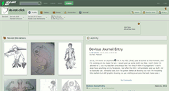 Desktop Screenshot of do-not-click.deviantart.com