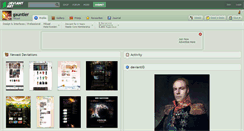 Desktop Screenshot of gauntler.deviantart.com