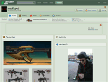Tablet Screenshot of msdkoyot.deviantart.com