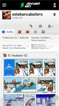 Mobile Screenshot of estebancaballero.deviantart.com