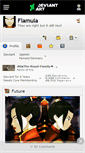 Mobile Screenshot of flamula.deviantart.com