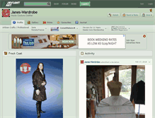 Tablet Screenshot of janes-wardrobe.deviantart.com