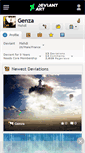 Mobile Screenshot of genza.deviantart.com