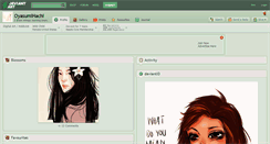 Desktop Screenshot of oyasumihachi.deviantart.com