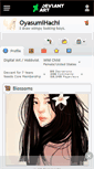 Mobile Screenshot of oyasumihachi.deviantart.com