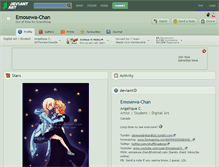 Tablet Screenshot of emosewa-chan.deviantart.com
