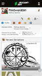Mobile Screenshot of fireswordgirl.deviantart.com