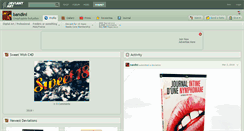 Desktop Screenshot of bandini.deviantart.com