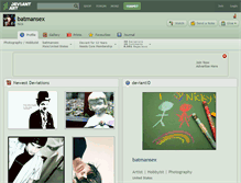 Tablet Screenshot of batmansex.deviantart.com