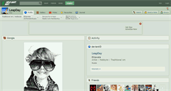 Desktop Screenshot of leapday.deviantart.com