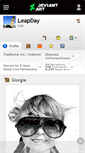 Mobile Screenshot of leapday.deviantart.com