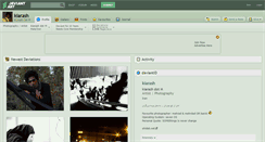 Desktop Screenshot of kiarash.deviantart.com