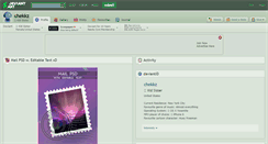 Desktop Screenshot of chekkz.deviantart.com