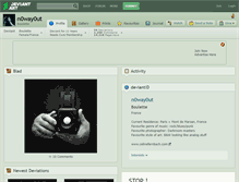 Tablet Screenshot of n0way0ut.deviantart.com