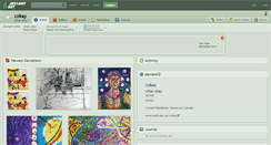 Desktop Screenshot of cokay.deviantart.com
